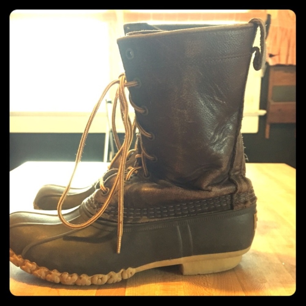 L.L. Bean Maine Hunting Shoe Boot Sz 7.5